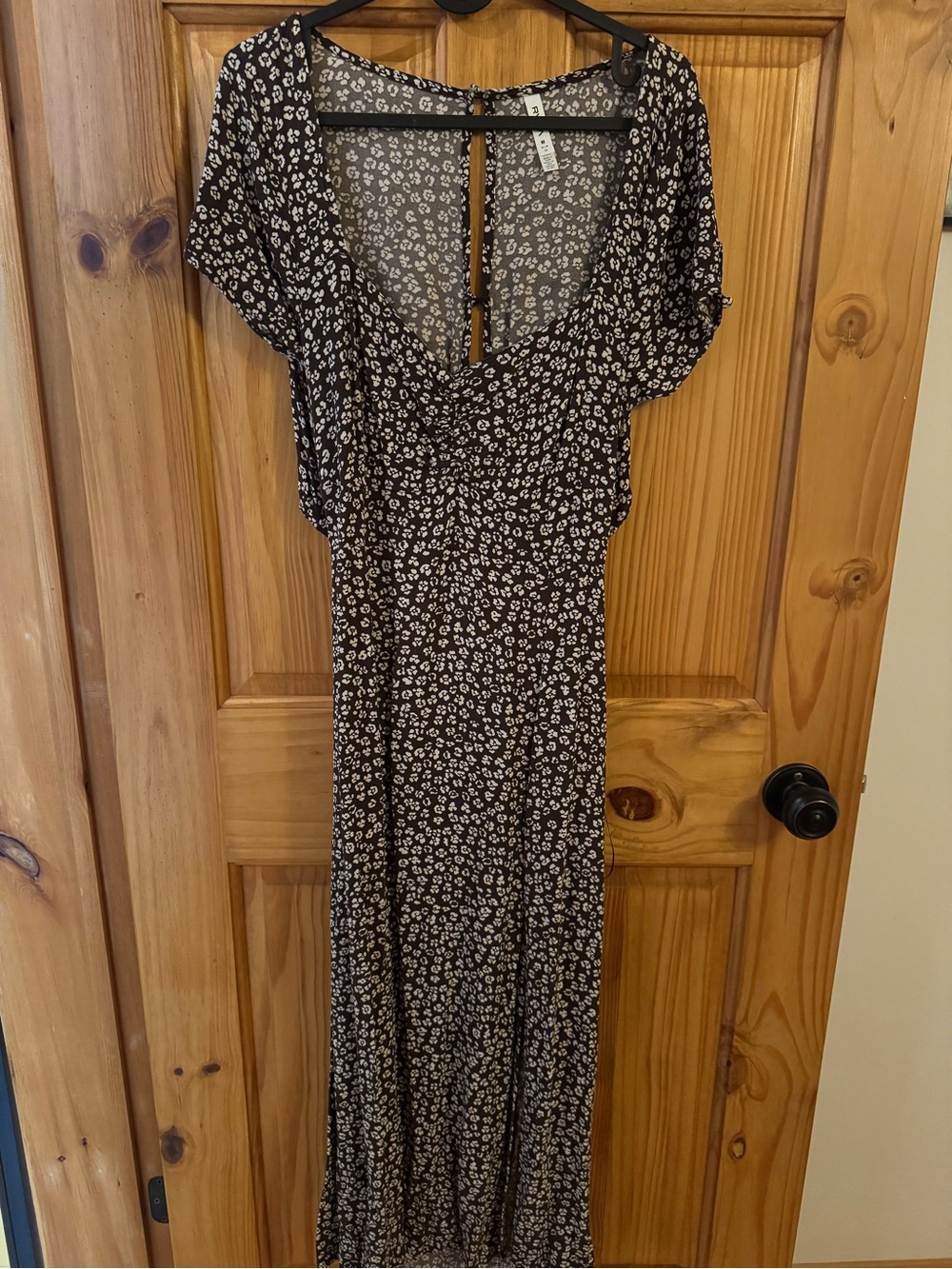 RVCA Maxi Dress with Ditsy Floral